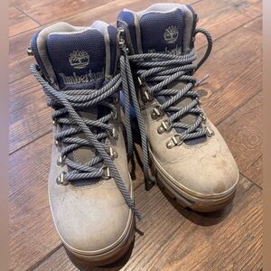 Timberland Blue-Gray Hiking Boots size 7